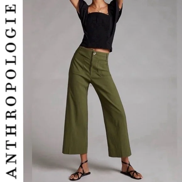 NWOT Anthropologie The Colette Maeve Pants~ - Picture 1 of 11